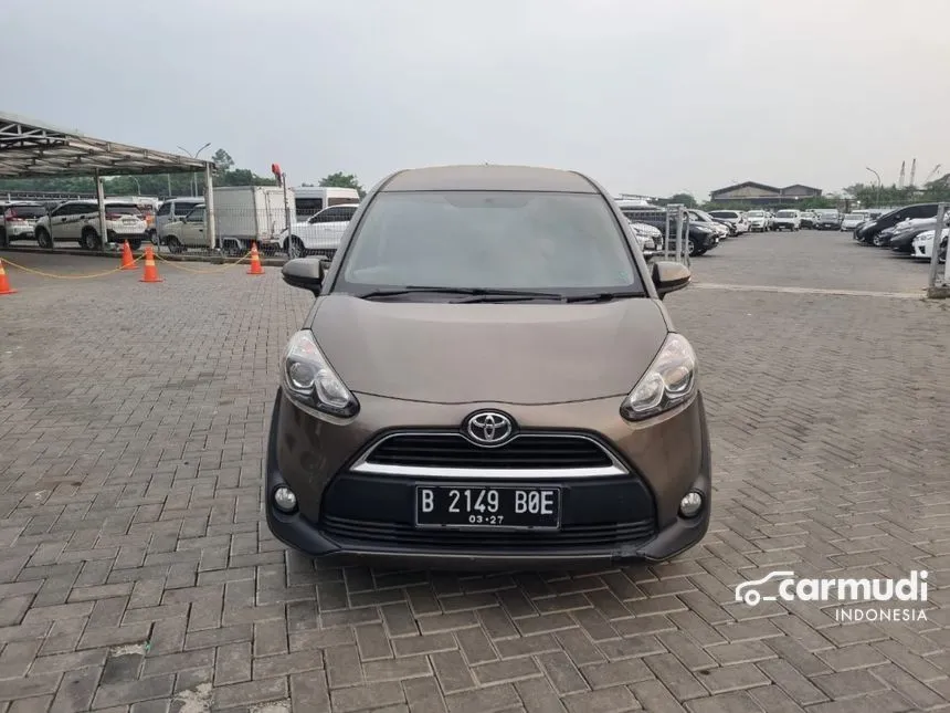 Jual Mobil Toyota Sienta 2017 G 1.5 di DKI Jakarta Manual MPV Abu