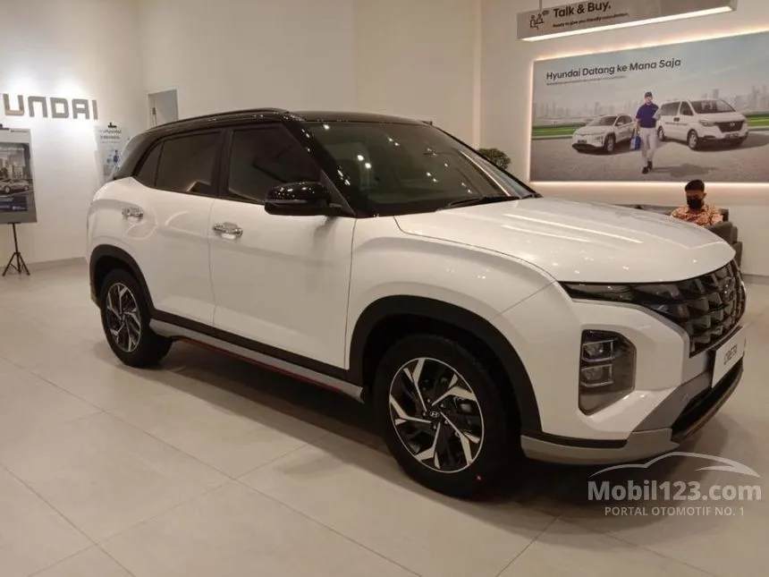 Jual Mobil Hyundai Creta 2024 Prime 1.5 di Banten Automatic SUV Putih Rp 360.000.000