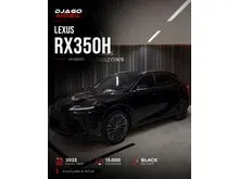 2023 Lexus RX 350h 2.5 Luxury SUV Hybrid RX350H Black on Ivory Hitam RX350 H 350