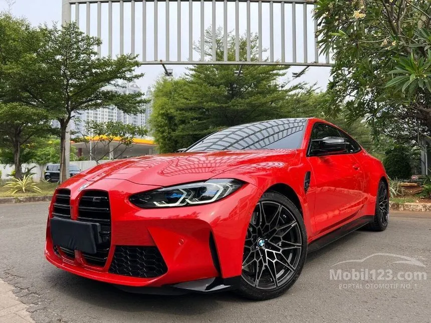 Jual Mobil BMW M4 2023 Competition 3.0 di Banten Automatic Coupe Merah Rp 2.375.000.000