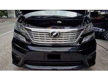 Toyota Vellfire 3.5VL,INCLUSIVE GST,COOL BOX 2010,ONE DATO OWNER,PILOT SEATS,2 POWER DOORS,FULL LEATHER SEATS,SUN MOON ROOF,NEW FACELIFT MODEL