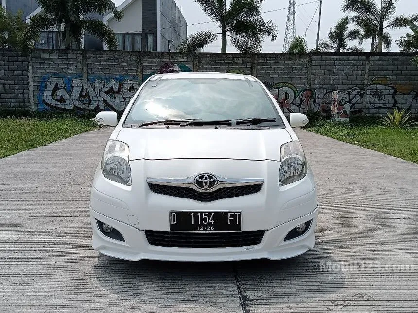 Jual Mobil Toyota Yaris 2011 S Limited 1.5 di Jawa Barat Automatic Hatchback Putih Rp 110.000.000