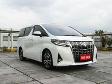 BEST PRICE - Toyota Alphard 2.5 G ATPM 2018 White on Beige - Low KM 10ribuan ASLI - Plat Genap - Sangat Terawat