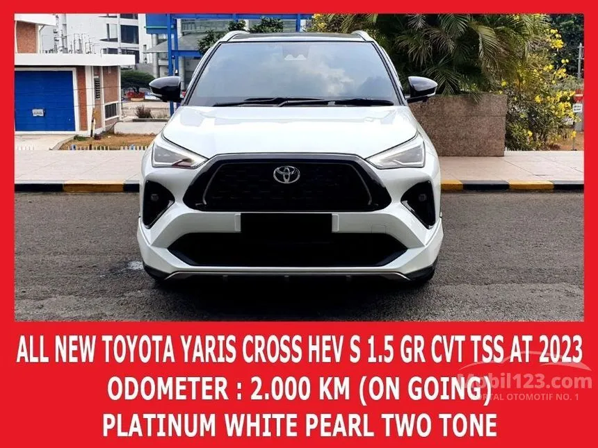 Jual Mobil Toyota Yaris 2023 S GR Sport 1.5 di DKI Jakarta Automatic Hatchback Putih Rp 395.000.000