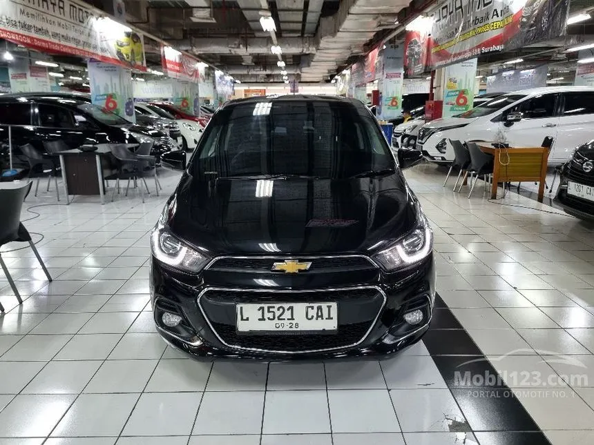 Jual Mobil Chevrolet Spark 2017 LTZ 1.4 di Jawa Timur Automatic Hatchback Hitam Rp 115.000.000