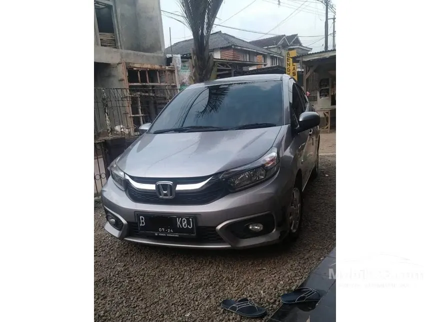 Jual Mobil Honda Brio 2019 Satya E 1.2 di Jawa Barat Manual Hatchback Abu