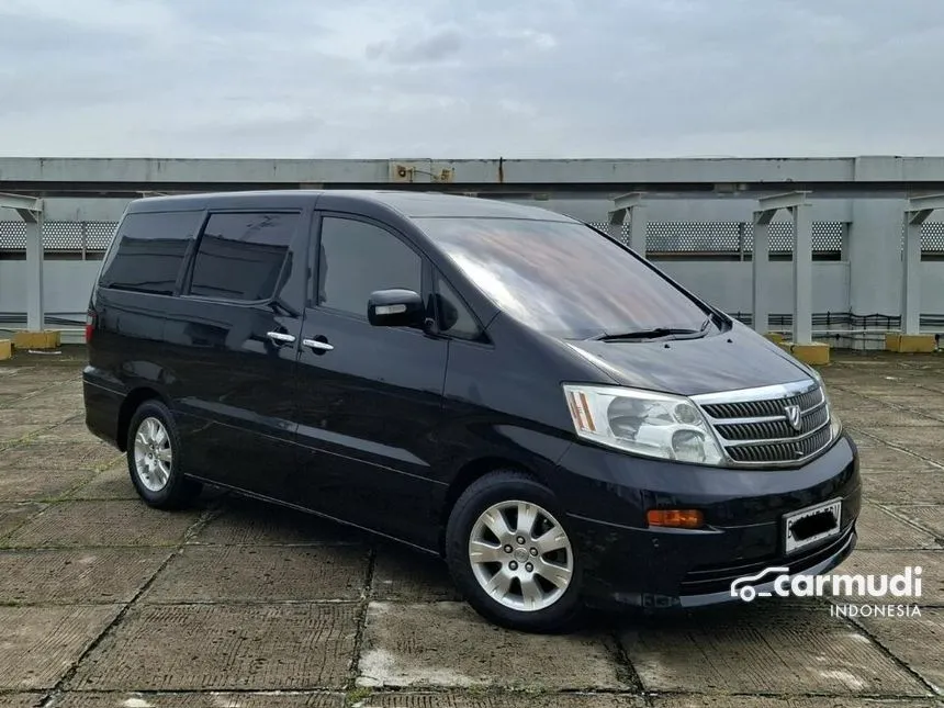 Jual Mobil Toyota Alphard 2005 G 3.0 di DKI Jakarta Automatic MPV Hitam Rp 148.000.000
