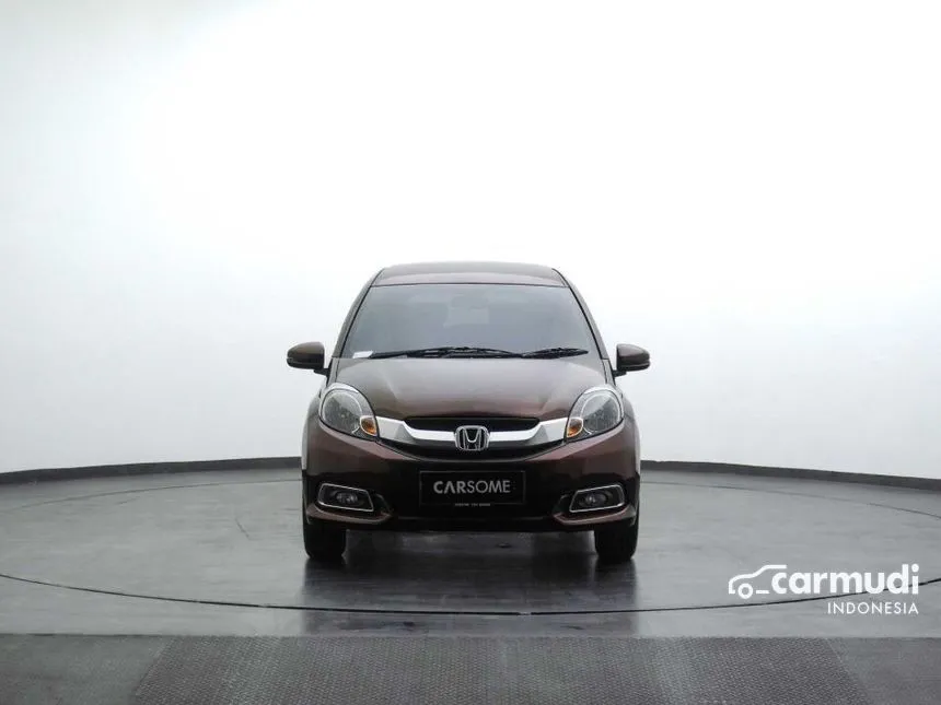 Jual Mobil Honda Mobilio 2016 E Prestige 1.5 di Jawa Barat Automatic MPV Marun Rp 134.000.000
