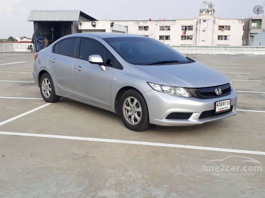 Honda Civic 2013 S i-VTEC 1.8 in กรุงเทพและปริมณฑล Manual Sedan สีเงิน ...