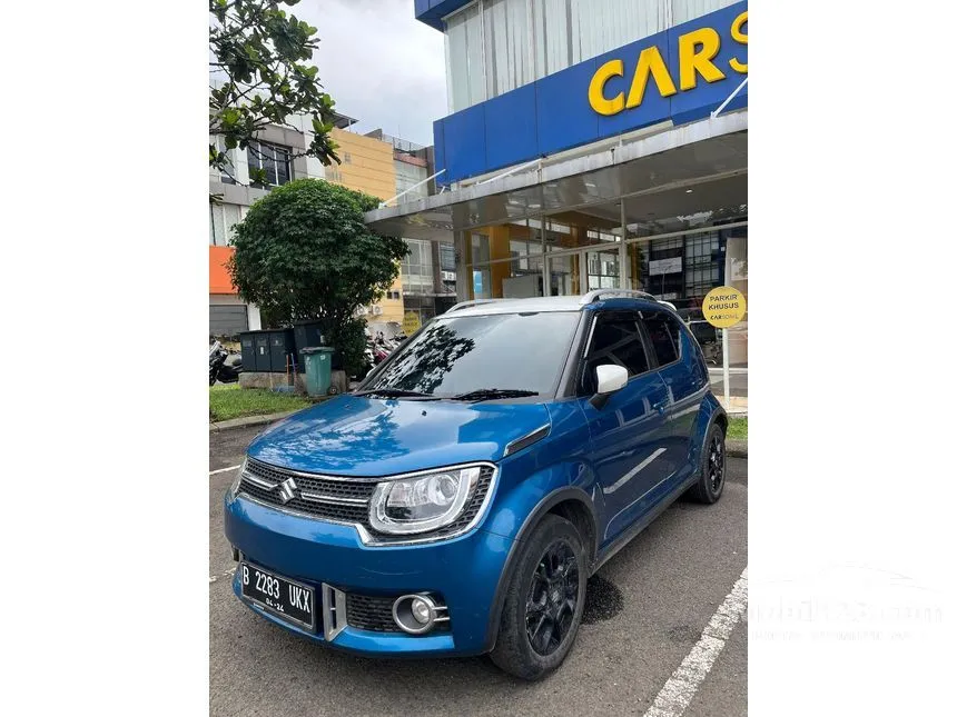 Jual Mobil Suzuki Ignis 2019 GX 1.2 di DKI Jakarta Manual Hatchback Biru Rp 119.000.000