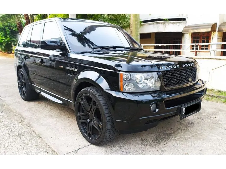 Jual Mobil Land Rover Range Rover Sport 2010 V8 Supercharged 5.0 di DKI Jakarta Automatic SUV Hitam Rp 380.000.000