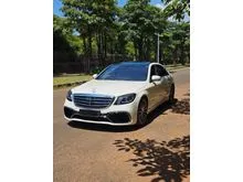 2015 Mercedes-Benz S400L 3.0 Exclusive CBU Sedan White on Brown Odo 15 Rb (TERMURAH)