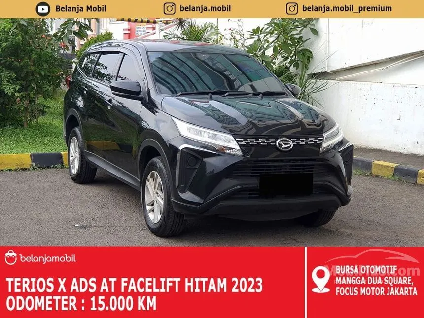 Jual Mobil Daihatsu Terios 2023 X ADS 1.5 di DKI Jakarta Automatic SUV Hitam Rp 200.000.000