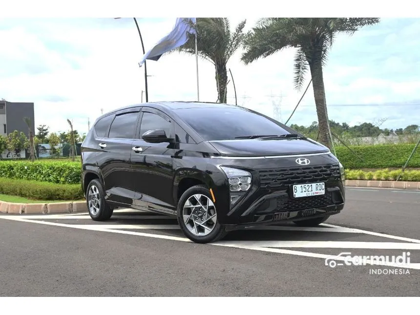 Jual Mobil Hyundai Stargazer 2023 Prime 1.5 di DKI Jakarta Automatic MPV Hitam Rp 205.000.000
