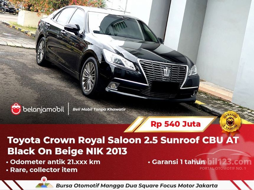Jual Mobil Toyota Crown 2013 G Royal Saloon 2.5 di DKI Jakarta ...