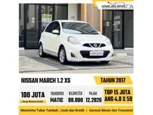2017 Nissan March 1.2 XS Hatchback Matic Putih Siap Pakai Bandel Keren SImple