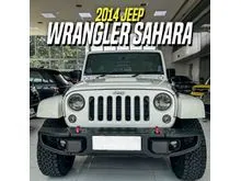 2014 Jeep Wrangler 3.0 Sahara Unlimited 4 Door SUV White on Beige Putih 4-Door 4Door
