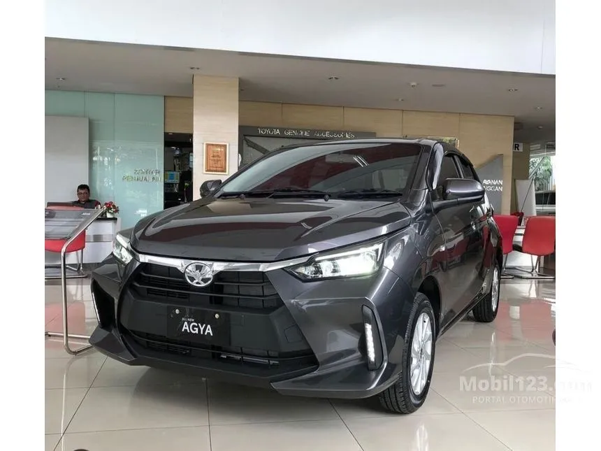 Jual Mobil Toyota Agya 2024 G 1.2 di Banten Automatic Hatchback Abu