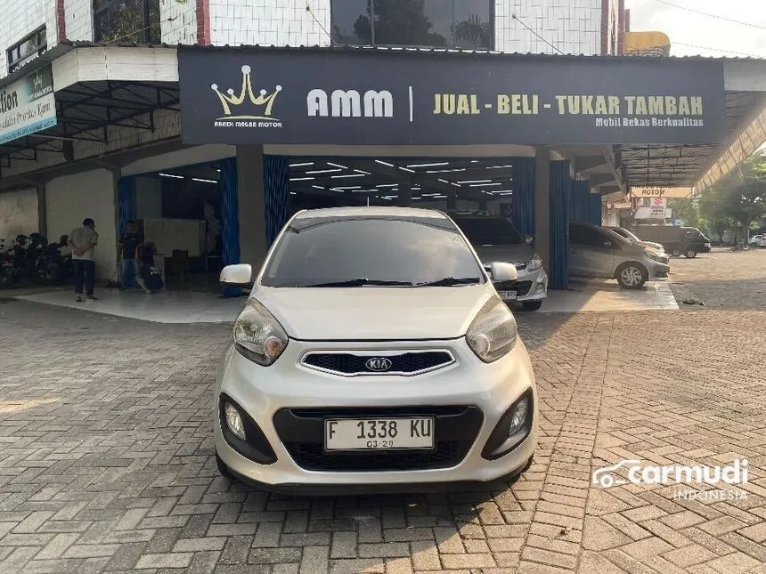 Jual Mobil KIA Picanto 2013 SE 2 1.2 di Jawa Timur Automatic Hatchback Silver Rp 105.000.000
