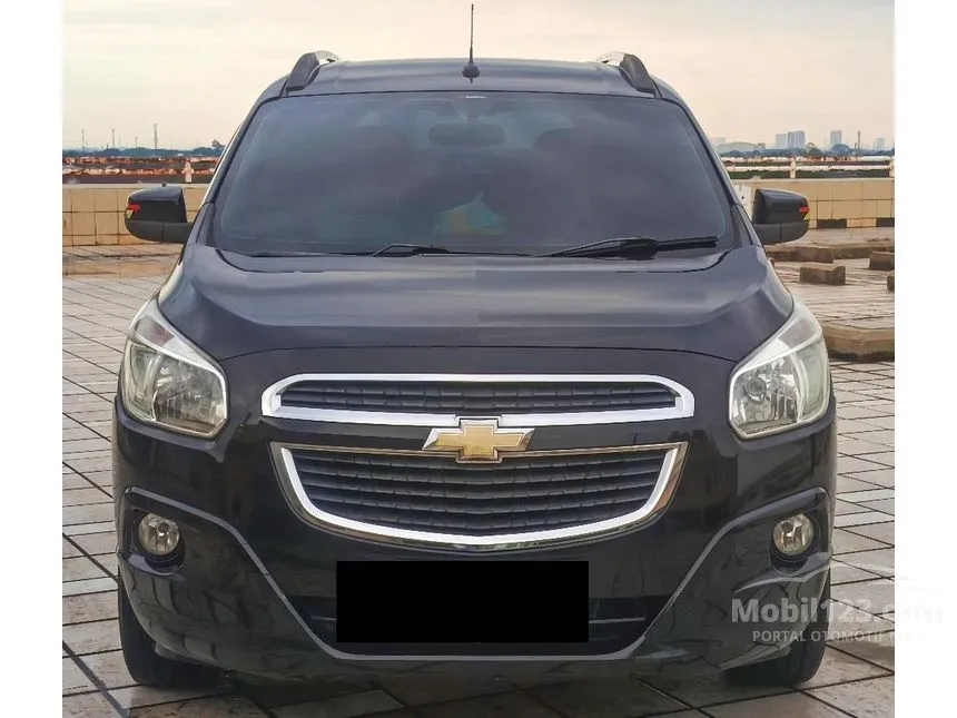 Jual Mobil Chevrolet Spin 2013 LTZ 1.5 di Banten Automatic MPV Hitam Rp 78.000.000