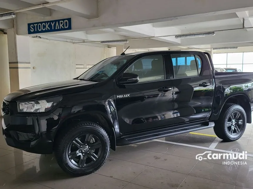 Jual Mobil Toyota Hilux 2025 G 2.4 di Banten Manual Pickup Hitam Rp 405.700.000