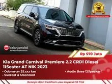 2023 KIA Grand Carnival 2.2 Premiere MPV CRDi Diesel AT Hitam 2023/2024 [ WARRANTY ]