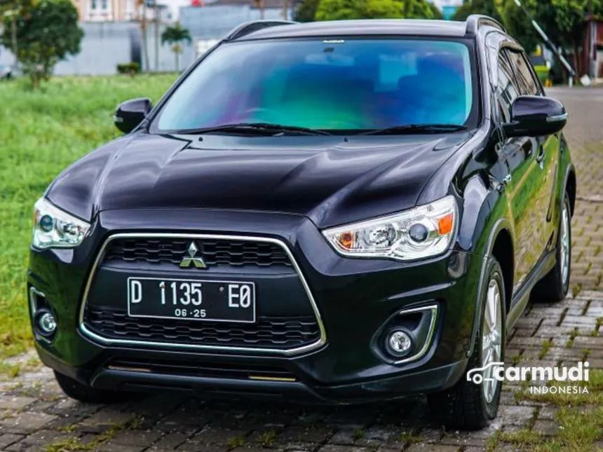 Jual Mobil Mitsubishi Outlander Sport 2014 GLX 2.0 di Jawa Barat Manual SUV Hitam Rp 174.000.000