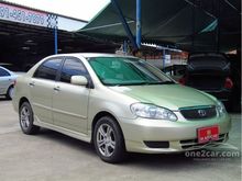 2002 Toyota Corolla Altis 1.6 หน้าหมู (ปี 01-07) E Sedan AT