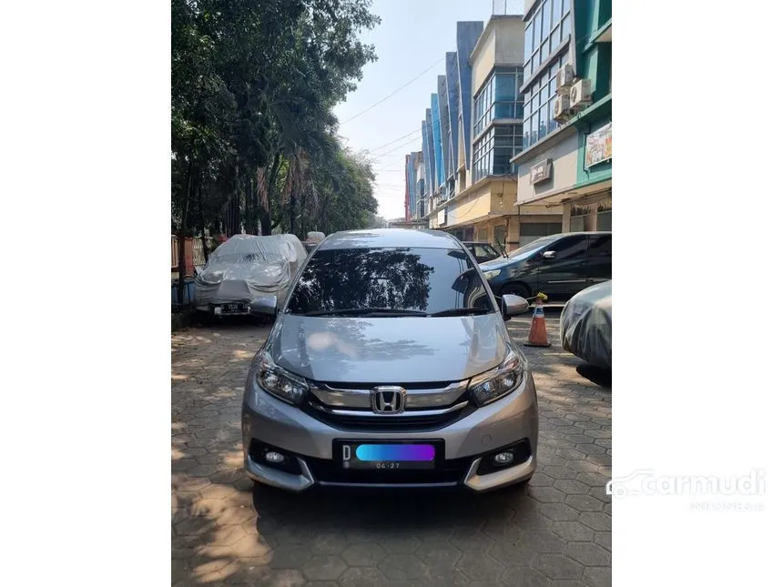 Jual Mobil Honda Mobilio 2017 E 1.5 di Jawa Barat Automatic MPV Silver Rp 160.000.000