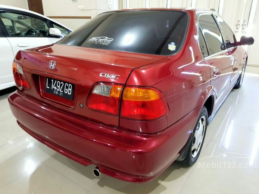 Jual Mobil Honda Civic 2000 1.6 Di Jawa Timur Manual Sedan Merah Rp 99. ...