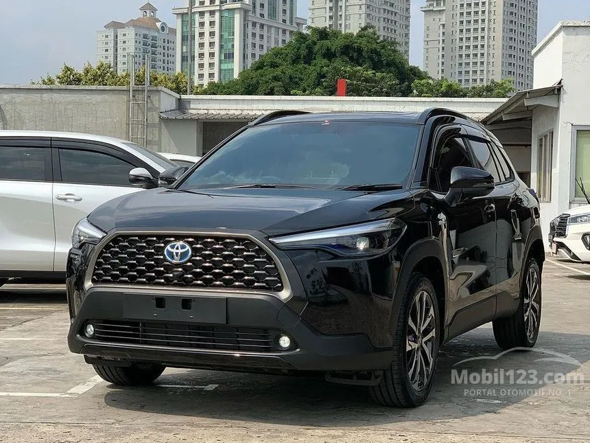 Jual Mobil Toyota Corolla Cross 2023 Hybrid 1.8 di DKI Jakarta Automatic Wagon Hitam Rp 508.200.000