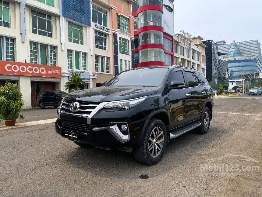 Jual Mobil Toyota Fortuner 2017 VRZ 2.4 di DKI Jakarta Automatic SUV Hitam Rp 345.000.000