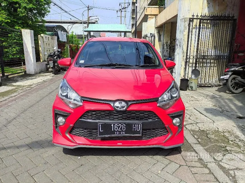 Jual Mobil Toyota Agya 2021 GR Sport 1.2 di Jawa Timur Manual Hatchback Merah Rp 135.000.000