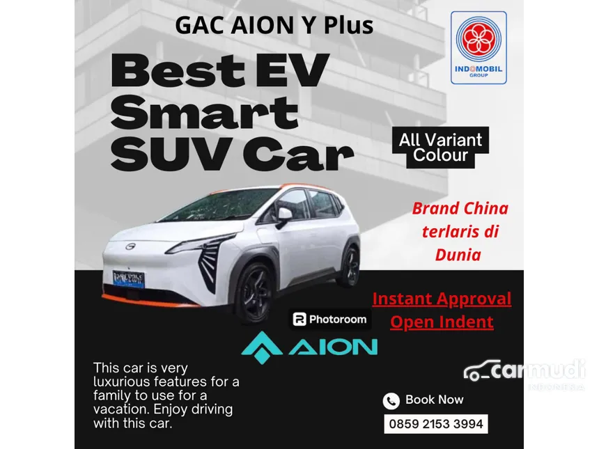 Jual Mobil GAC Aion Y Plus 2024 EV di DKI Jakarta Automatic Wagon Putih Rp 427.800.000