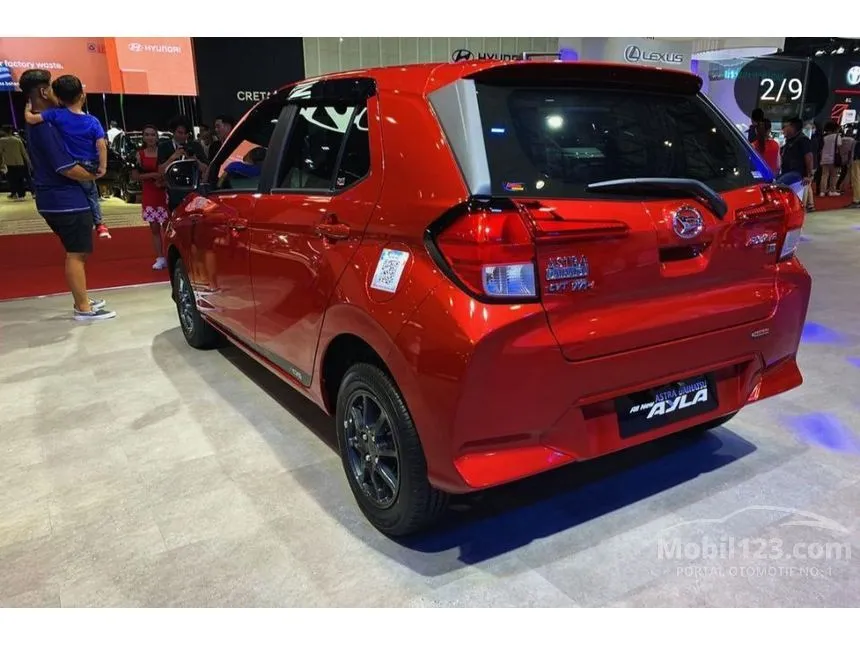 Jual Mobil Daihatsu Ayla 2024 ADS R 1.2 di Banten Automatic Hatchback Merah Rp 131.000.000