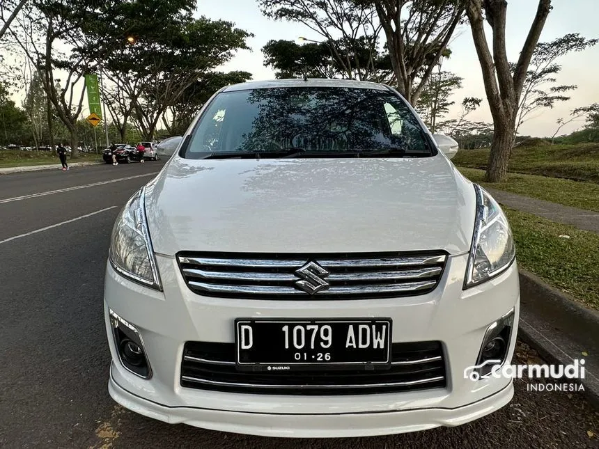 Jual Mobil Suzuki Ertiga 2015 GX Elegant 1.4 di Jawa Barat Manual MPV Putih Rp 150.000.000