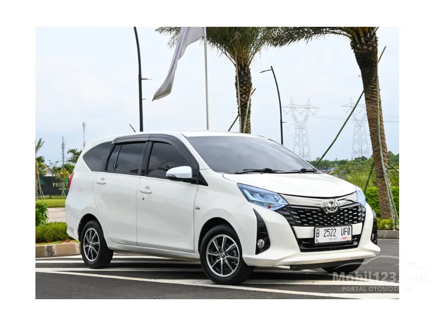 Jual Mobil Toyota Calya 2017 G 1.2 di Banten Automatic MPV Putih Rp 103.000.000