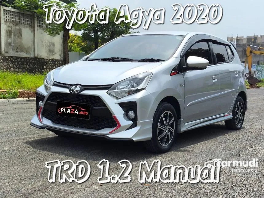 Jual Mobil Toyota Agya 2017 TRD 1.2 di Banten Manual Hatchback Silver Rp 119.000.000