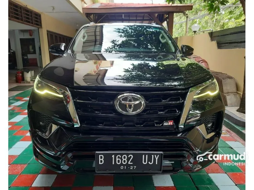 Jual Mobil Toyota Fortuner 2021 VRZ 4X4 2.4 di DKI Jakarta Automatic SUV Hitam Rp 440.000.000