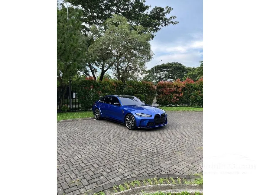 Jual Mobil BMW M3 2021 Competition 3.0 di Jawa Timur Automatic Sedan Biru Rp 1.825.000.000