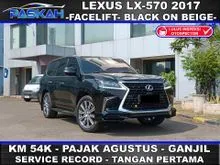 2017 Lexus LX 570 5.7 SUV, LX570 Hitam, Ganjil, KM 54K