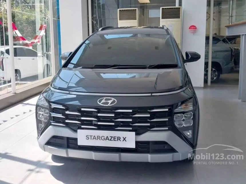 Jual Mobil Hyundai Stargazer X 2024 Prime 1.5 di Jawa Barat Automatic Wagon Abu
