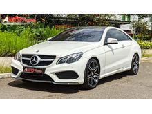 2014 Mercedes-Benz E400 3.0 AMG Coupe KM 25.000 ANTIK Mercedes Benz E400 Coupe AMG CBU 2014 White On Red Pajak Panjang 1Tahun 99,9 Persis Baru