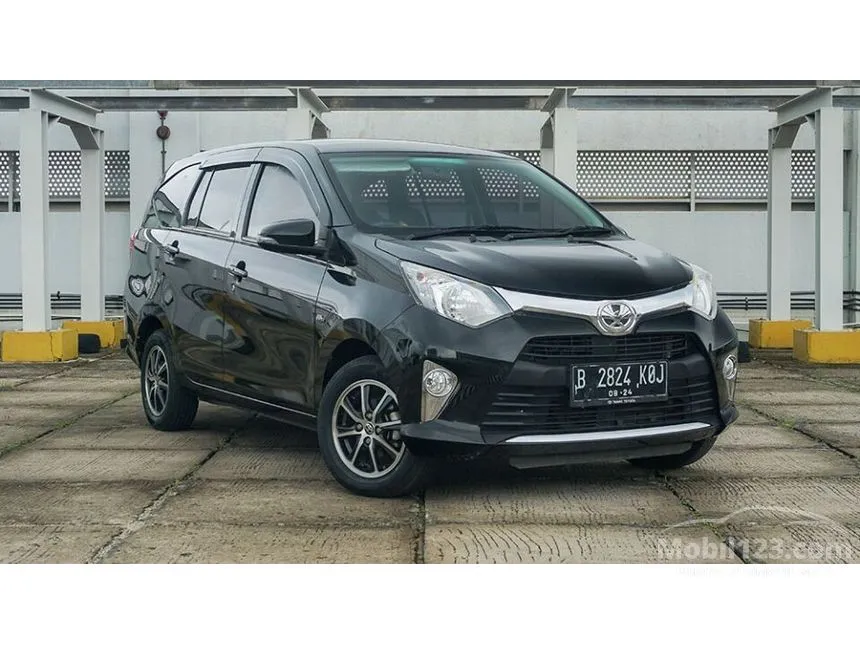 Jual Mobil Toyota Calya 2019 G 1.2 di Jawa Barat Manual MPV Hitam Rp 120.000.000