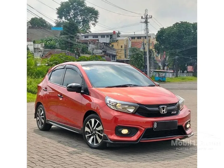 Jual Mobil Honda Brio 2021 RS Urbanite 1.2 di DKI Jakarta Automatic Hatchback Orange Rp 195.000.000