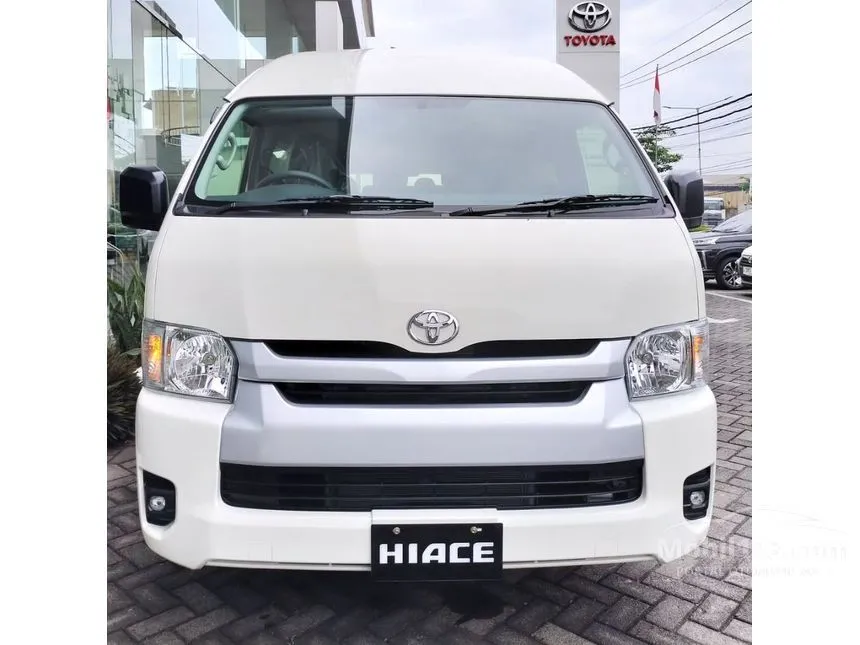 Jual Mobil Toyota Hiace 2024 Commuter 3.0 di Jawa Barat Manual Van Wagon Putih Rp 554.800.000