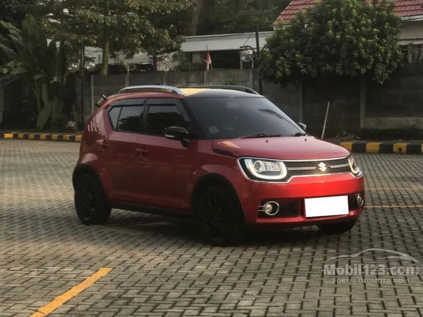 Jual Mobil Suzuki Ignis 2017 GX 1.2 di Jawa Barat Automatic Hatchback Merah Rp 104.000.000