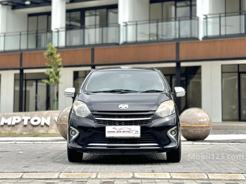 Jual Mobil Toyota Agya 2014 G 1.0 di DKI Jakarta Manual Hatchback Hitam Rp 78.000.000