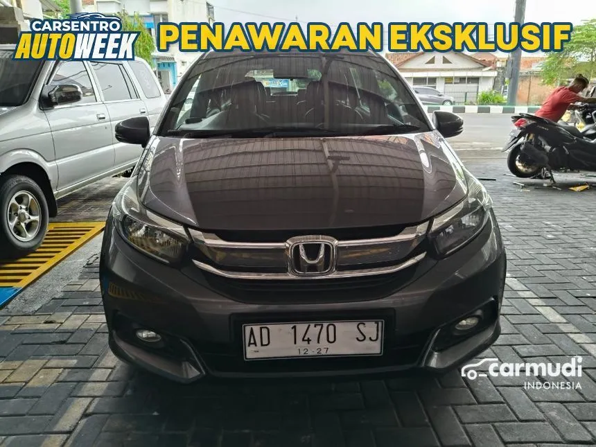 Jual Mobil Honda Mobilio 2017 E 1.5 di Jawa Tengah Automatic MPV Abu