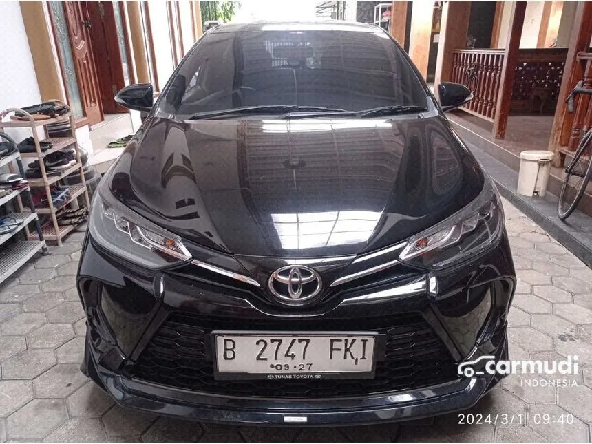 Jual Mobil Toyota Yaris 2022 S GR Sport 1.5 di Jawa Barat Automatic Hatchback Hitam Rp 240.000.000